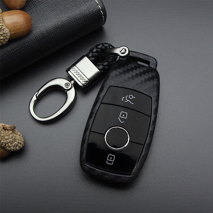 【ベンツ】バックル付きブラックキーケース〔Bタイプ〕