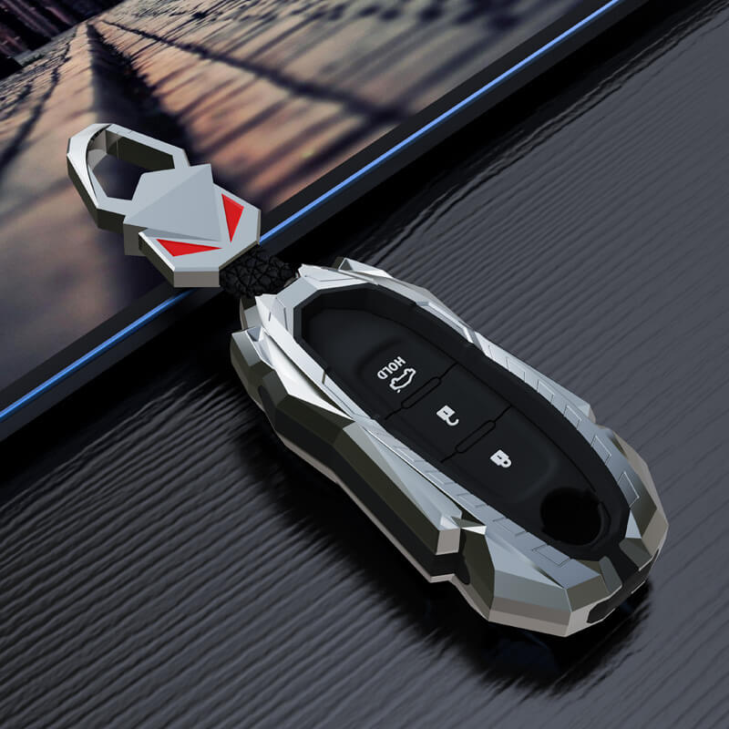 【日産】バックル付きサイバーデザインキーケース〔Bタイプ〕