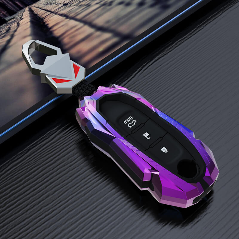 【日産】バックル付きサイバーデザインキーケース〔Bタイプ〕