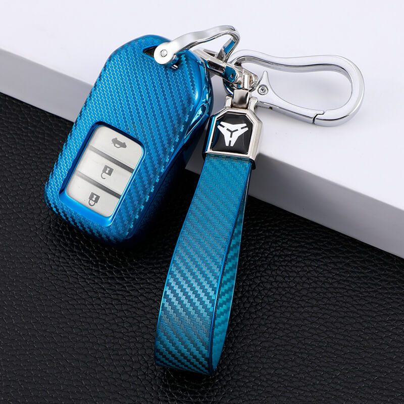 【ホンダ】ストラップ付きカラフルキーケース〔Aタイプ〕