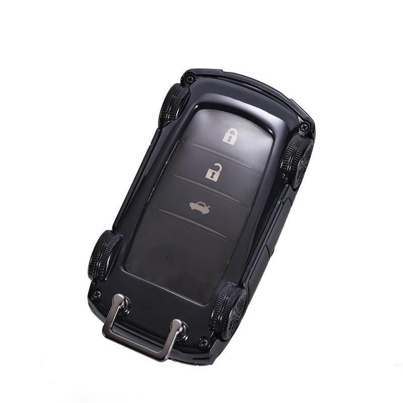 【トヨタ】ブラックメタリックスポーツカーキーケース〔Eタイプ〕