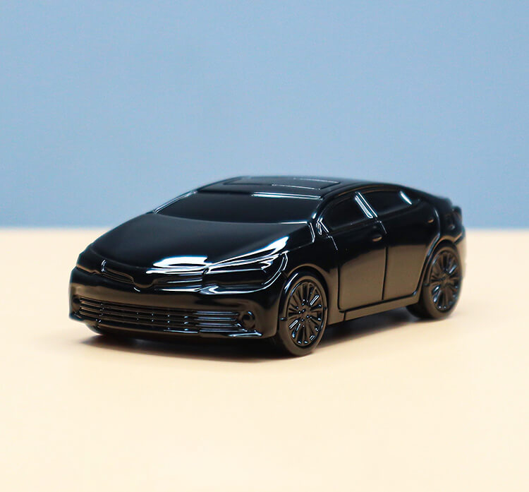 【トヨタ】ブラックメタリックスポーツカーキーケース〔Eタイプ〕