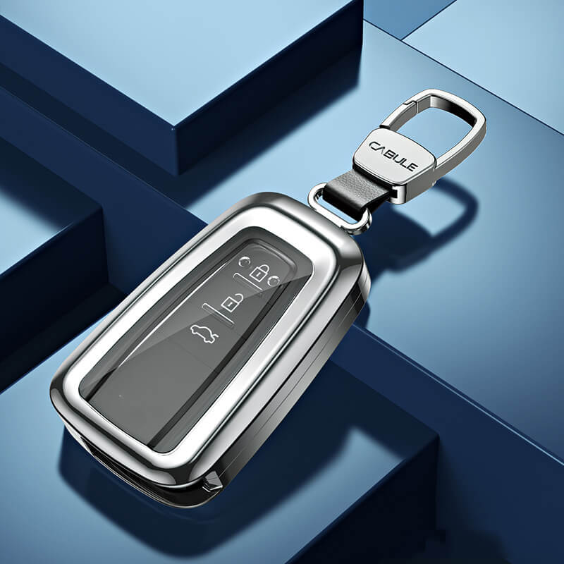 【トヨタ】メタリックカバーキーケース〔Fタイプ〕