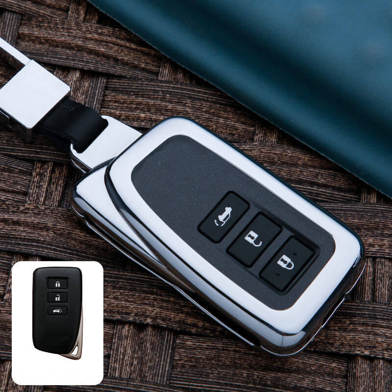 【レクサス】バックル付きメタルキーケース〔Bタイプ〕