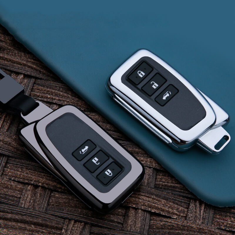 【レクサス】バックル付きメタルキーケース〔Bタイプ〕