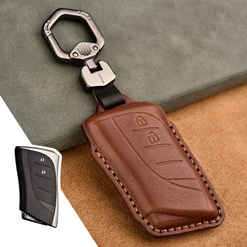 【レクサス】バックル付きレザーキーケース〔Aタイプ〕