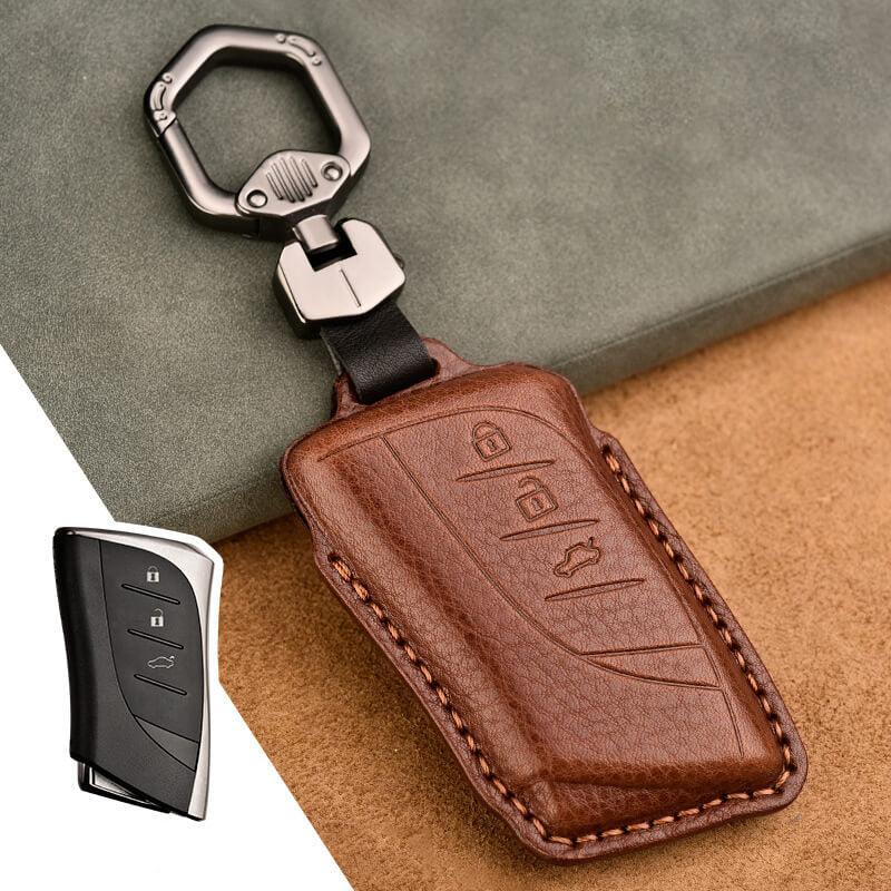 【レクサス】バックル付きレザーキーケース〔Aタイプ〕