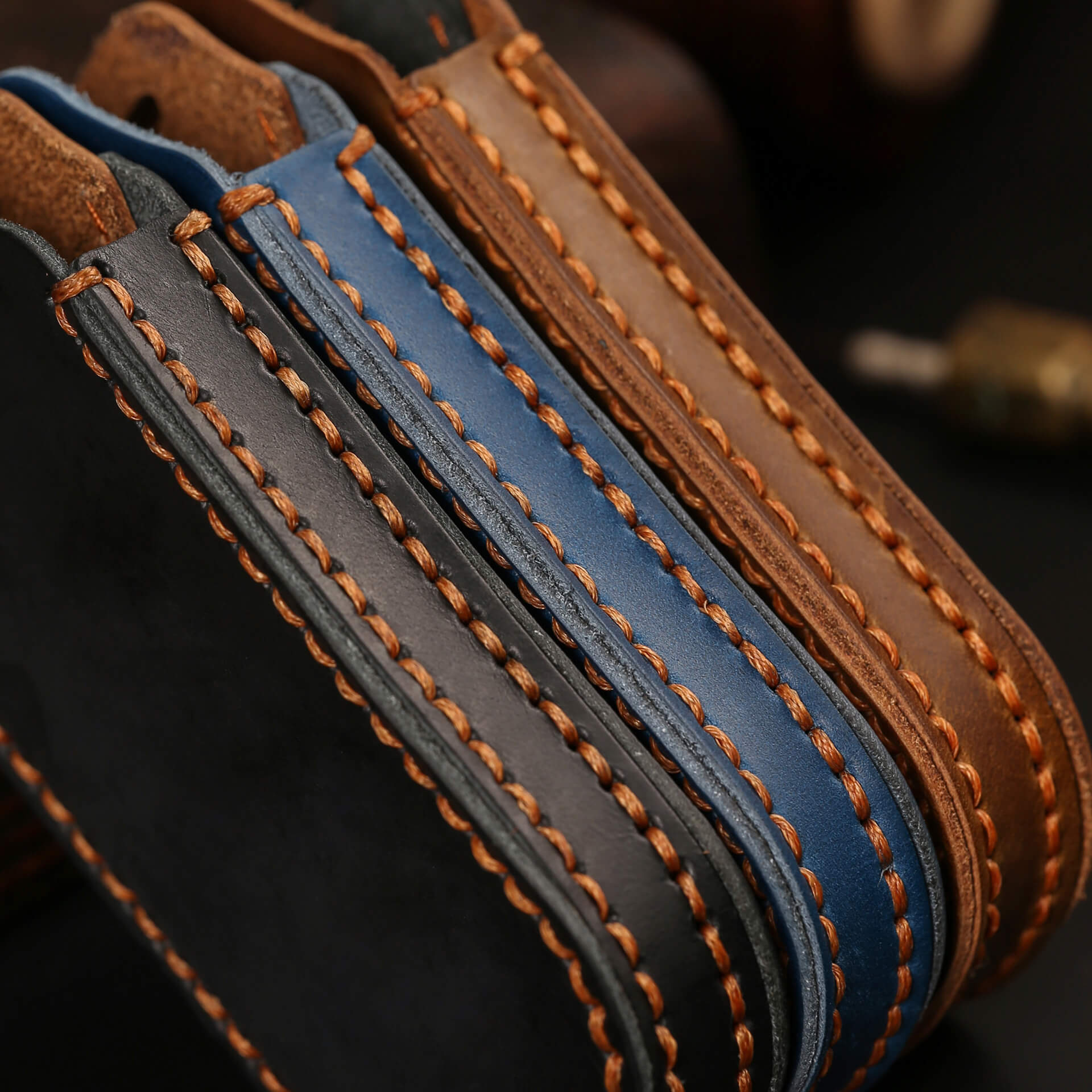 【ベンツ】キーリング付きレザーキーケース 〔Aタイプ〕