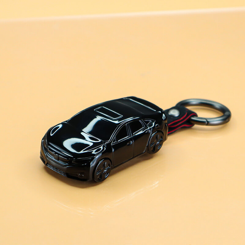 【ホンダ】ブラックメタリックスポーツカーキーケース〔Aタイプ〕