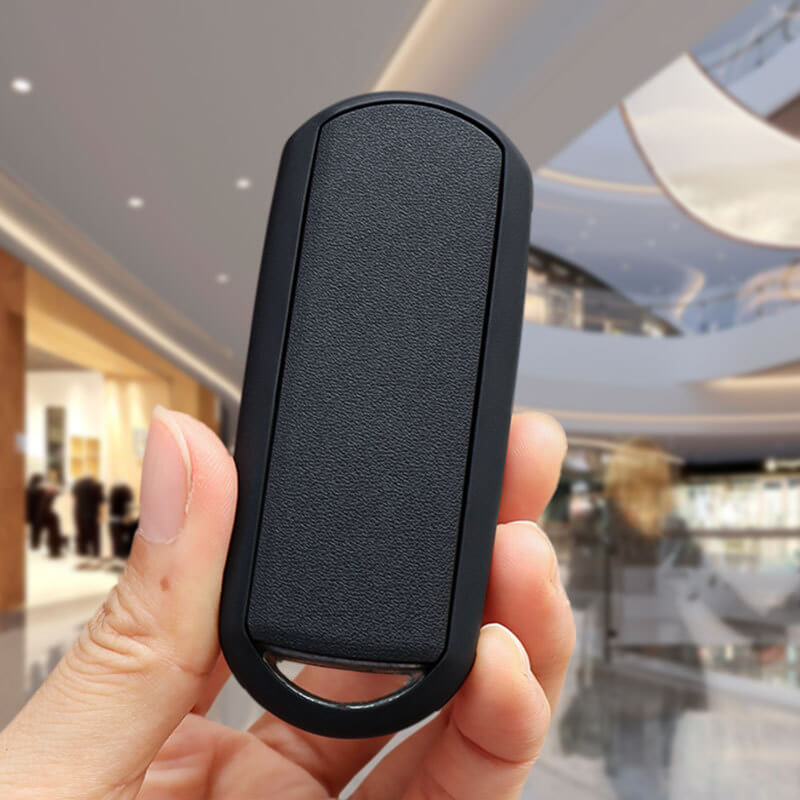 【マツダ】シンプルブラックキーケース 〔Aタイプ〕