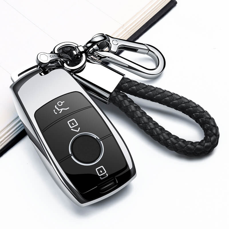 【ベンツ】ストラップ&バックル付きTPUキーケース 〔Bタイプ〕