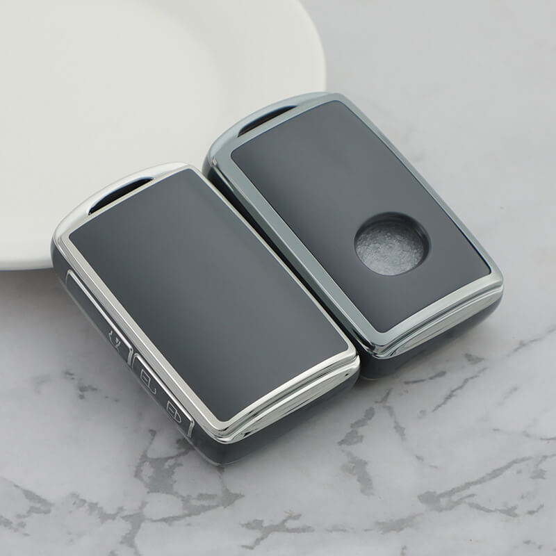 NEW【マツダ】TPUシルバーカバーキーケース 〔Bタイプ〕