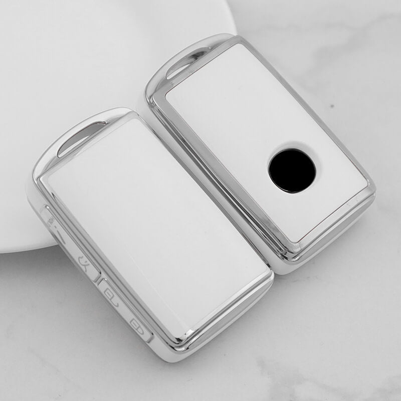 NEW【マツダ】TPUシルバーカバーキーケース 〔Bタイプ〕