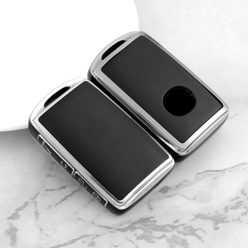 NEW【マツダ】TPUシルバーカバーキーケース 〔Bタイプ〕