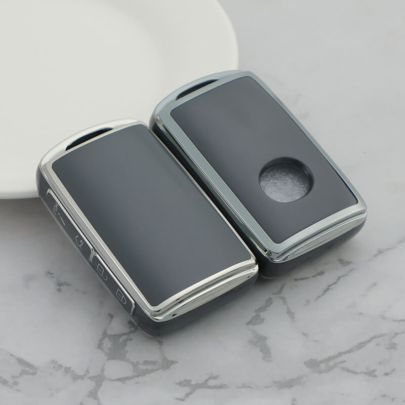 NEW【マツダ】TPUシルバーカバーキーケース 〔Bタイプ〕