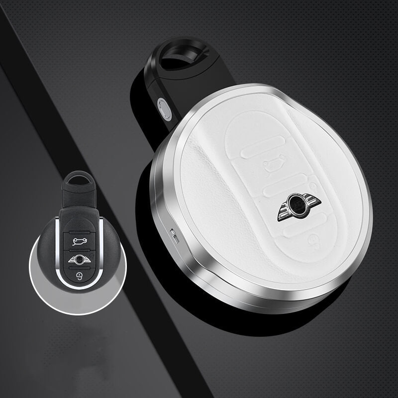 NEW【MINI】メタルカバーレザーキーケース 〔Aタイプ〕