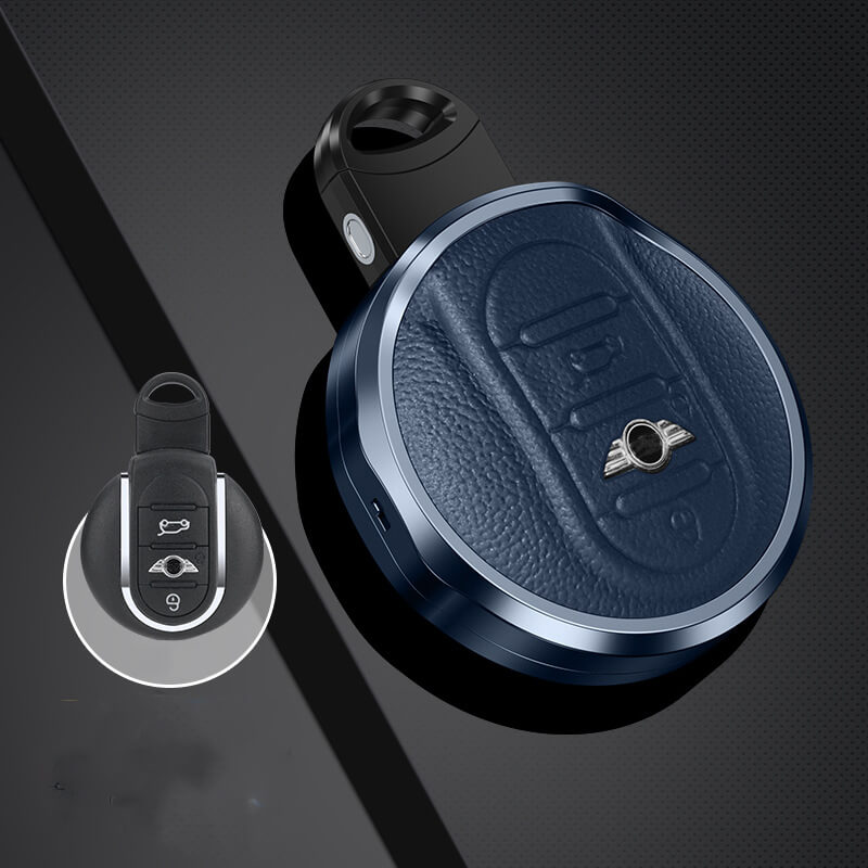 NEW【MINI】メタルカバーレザーキーケース 〔Aタイプ〕