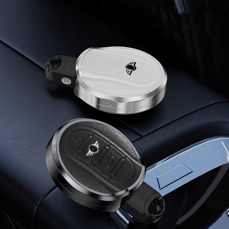 NEW【MINI】メタルカバーレザーキーケース 〔Aタイプ〕