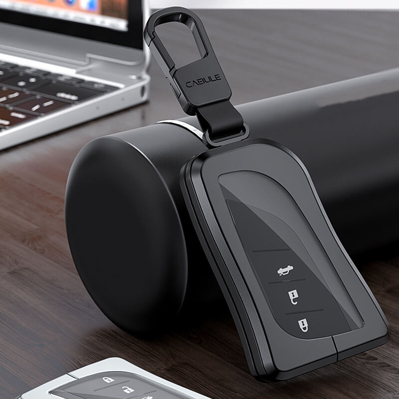 【レクサス】バックル付きクリアカバーキーケース 〔Aタイプ〕