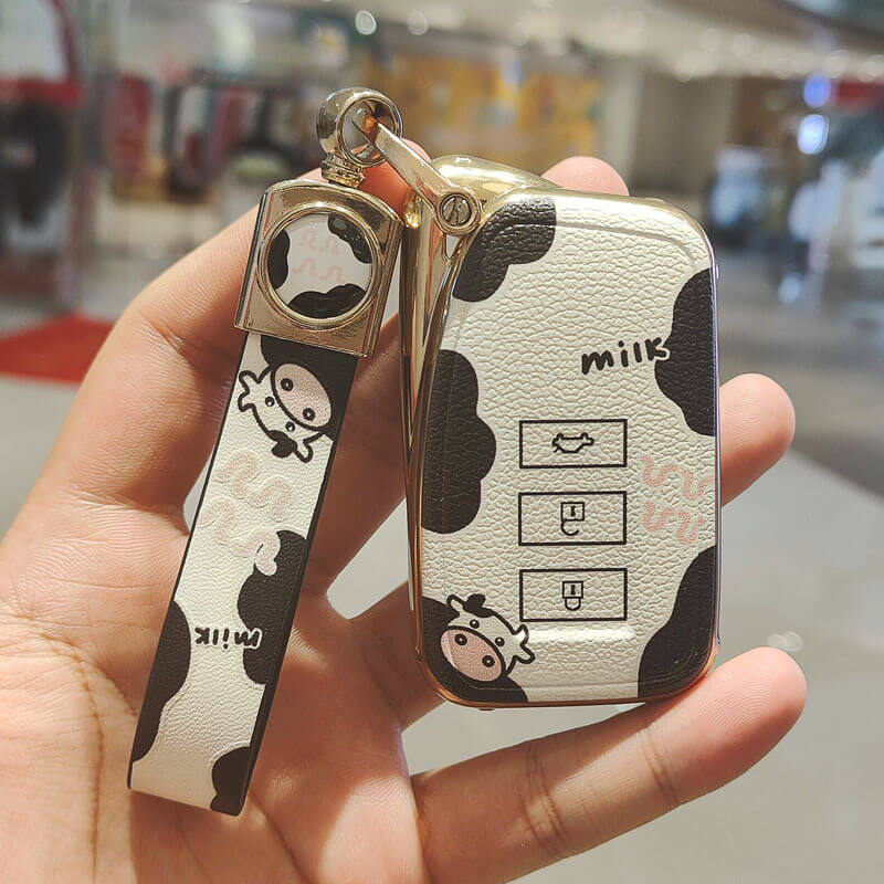 【レクサス】ストラップ付きアニマルデザインキーケース 〔Bタイプ〕