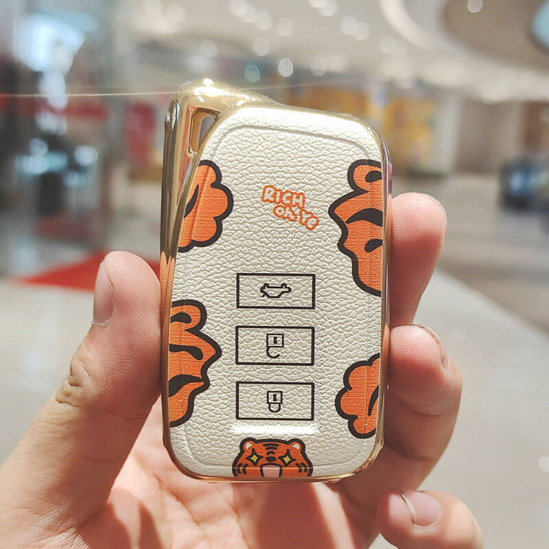 【レクサス】ストラップ付きアニマルデザインキーケース 〔Bタイプ〕