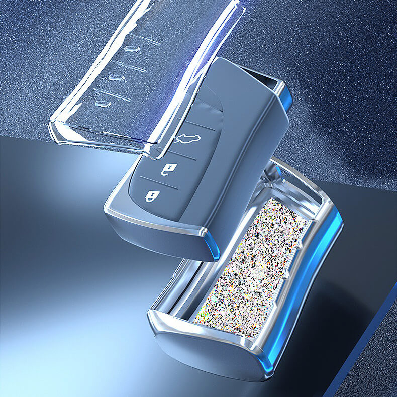 【レクサス】ラメカバーキーケース 〔Aタイプ〕