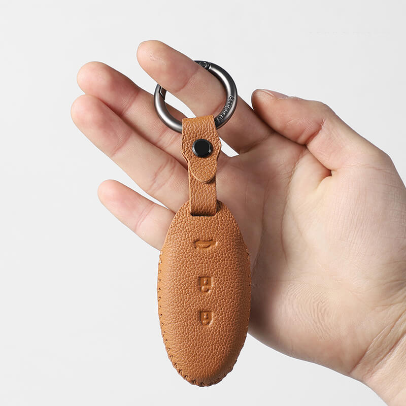 【日産】シックレザーカバーキーケース 〔Aタイプ〕