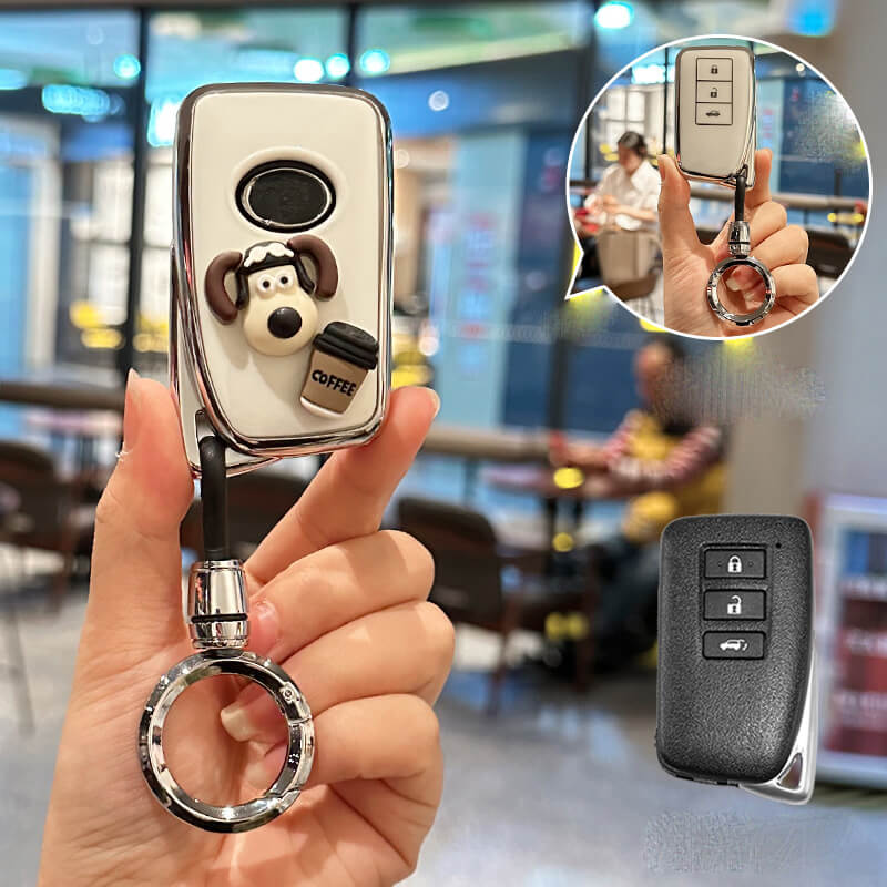 【レクサス】キーリング付きドッグキーケース 〔Bタイプ〕