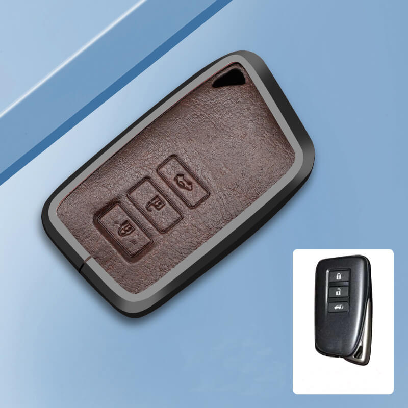 【レクサス】メタルカバーレザーキーケース 〔Bタイプ〕