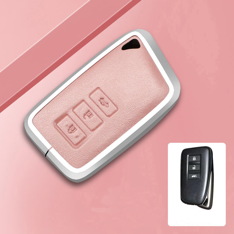 【レクサス】メタルカバーレザーキーケース 〔Bタイプ〕