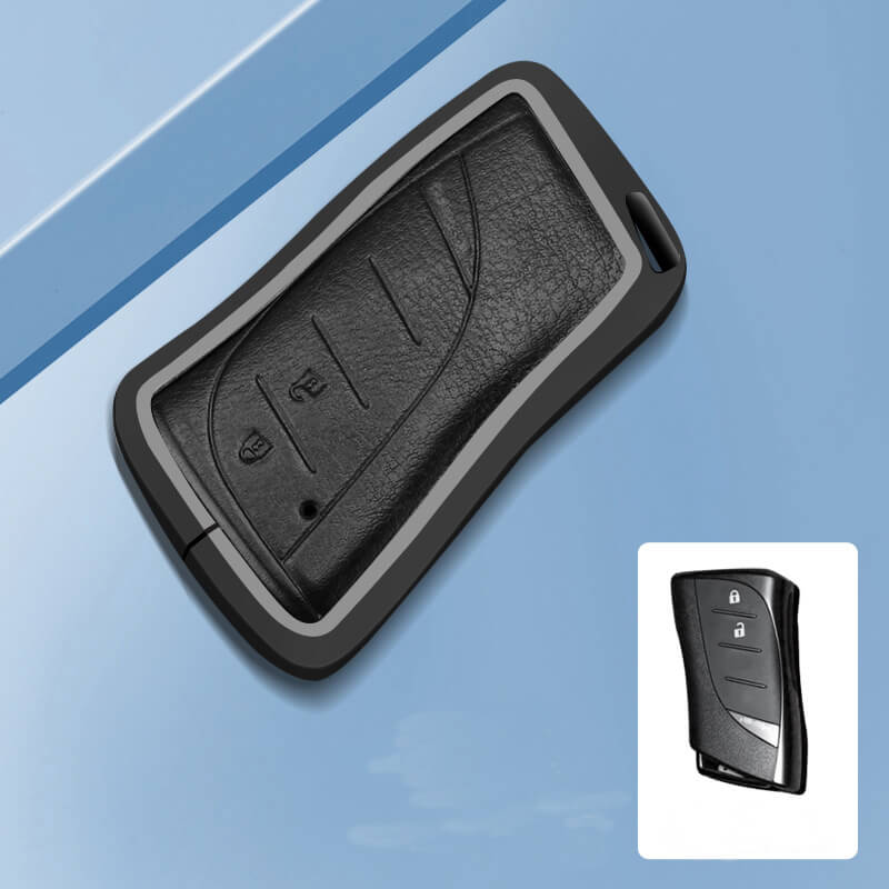 【レクサス】メタルカバーレザーキーケース 〔Aタイプ〕