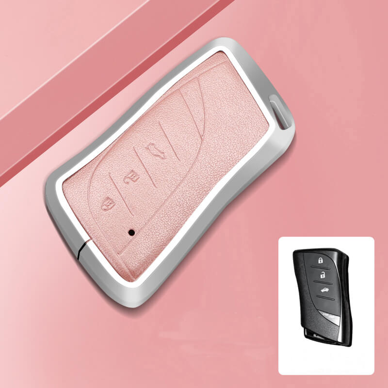 【レクサス】メタルカバーレザーキーケース 〔Aタイプ〕