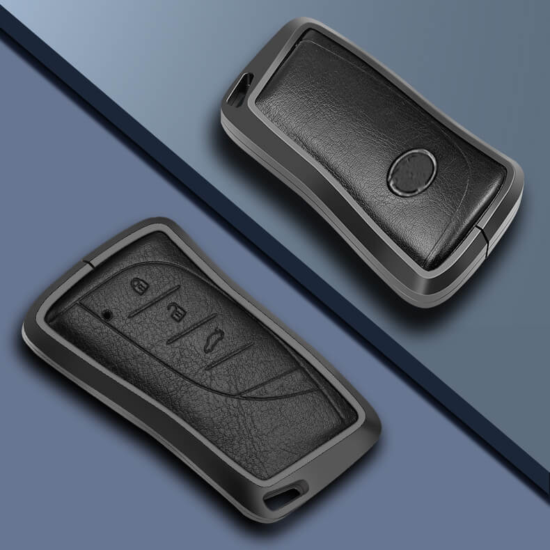 【レクサス】メタルカバーレザーキーケース 〔Aタイプ〕