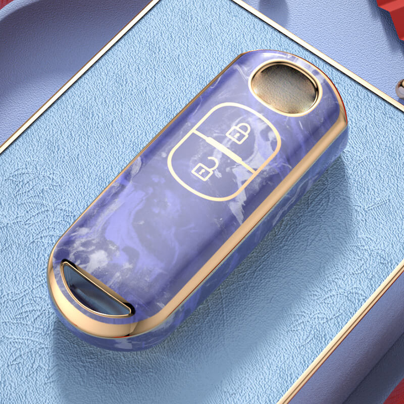 NEW【マツダ】マーブルデザインキーケース 〔Aタイプ〕