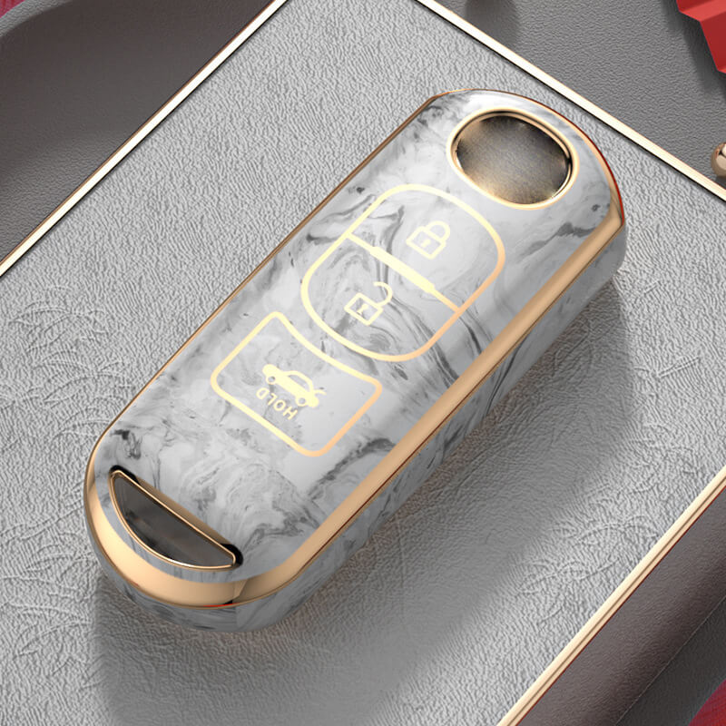 NEW【マツダ】マーブルデザインキーケース 〔Aタイプ〕