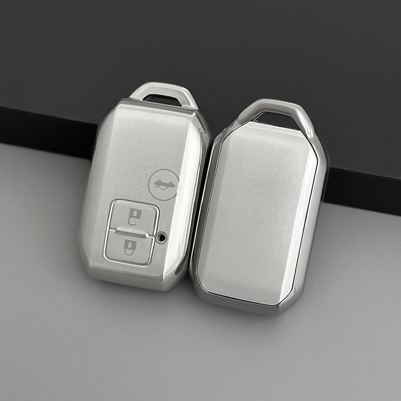 NEW【スズキ】シルバーカバーキーケース 〔Bタイプ〕