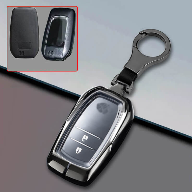 【トヨタ】窓型メタリックスマートキーケース 〔Eタイプ〕