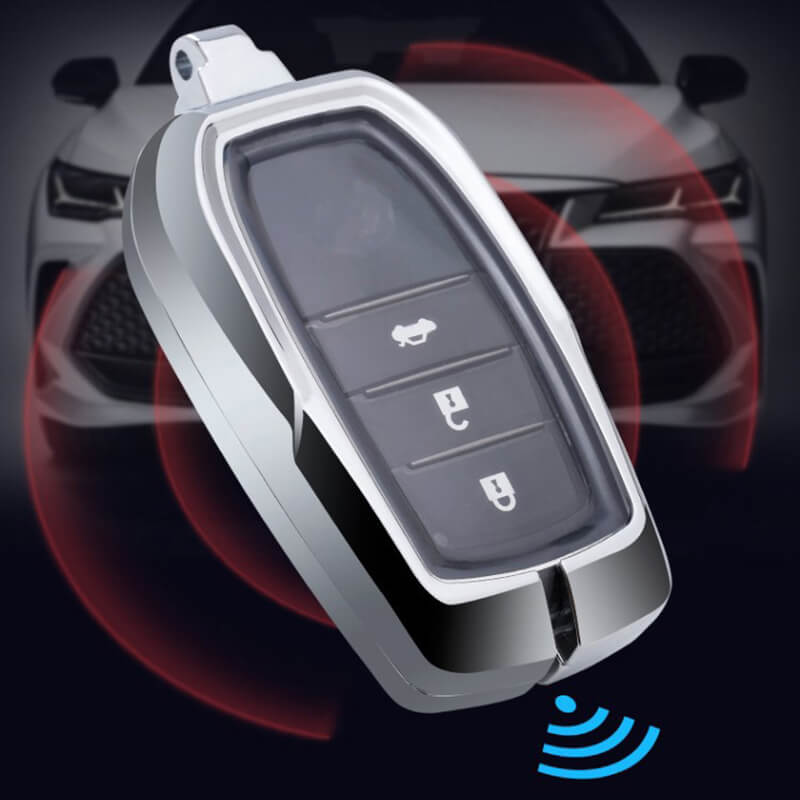 【トヨタ】窓型メタリックスマートキーケース 〔Eタイプ〕