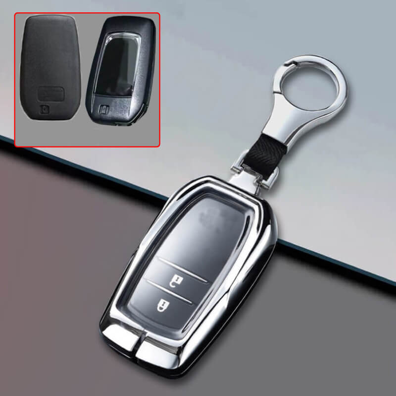 【トヨタ】窓型メタリックスマートキーケース 〔Eタイプ〕