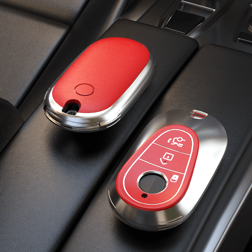 NEW【ベンツ】メタリックカバーカラフルキーケース 〔Aタイプ〕