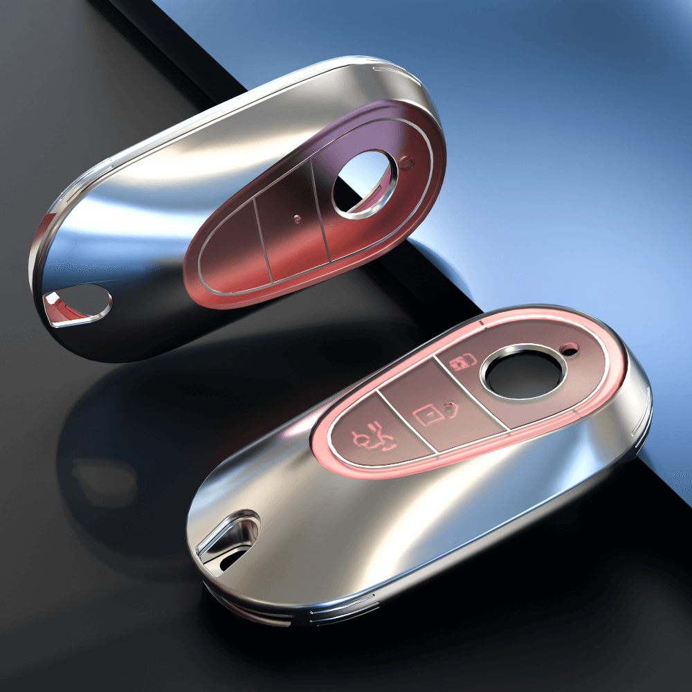 NEW【ベンツ】メタリックカバーキーケース 〔Aタイプ〕