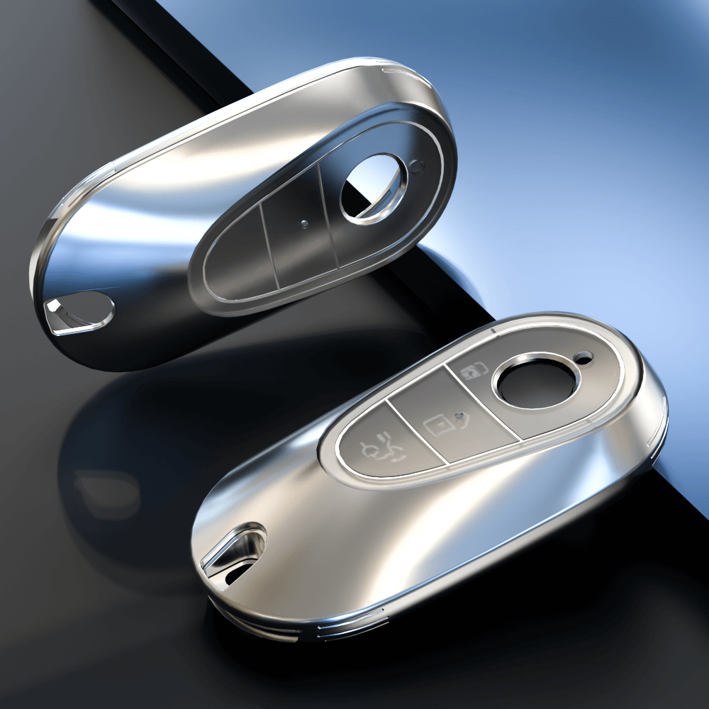 NEW【ベンツ】メタリックカバーキーケース 〔Aタイプ〕