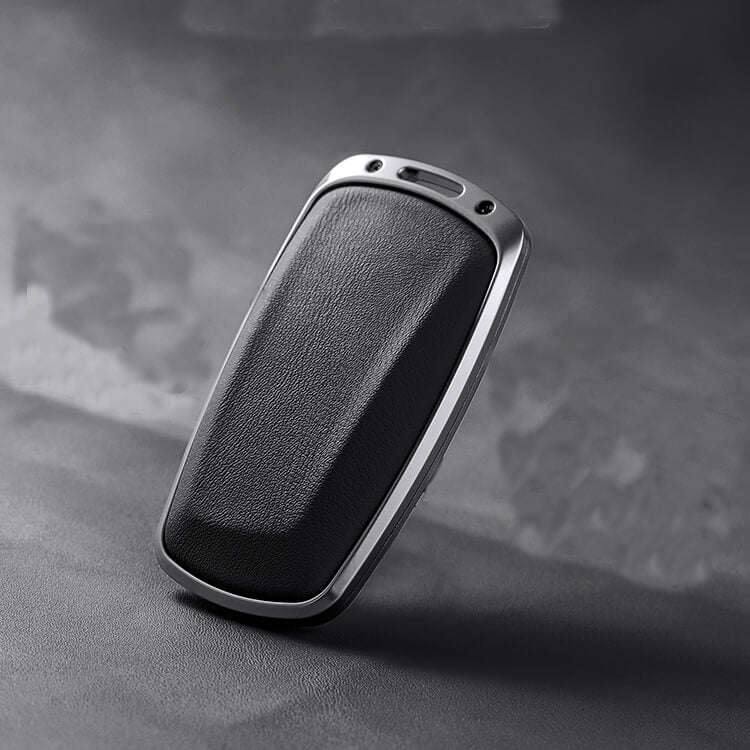 【トヨタ】キーリング付きブラックキーケース〔Eタイプ〕