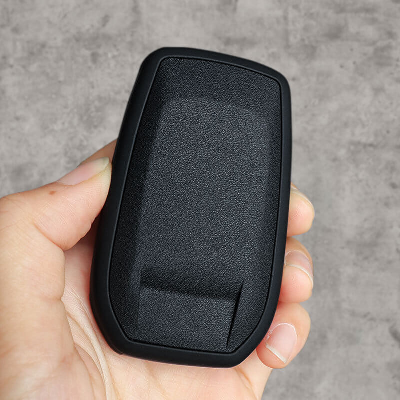【トヨタ】シンプルブラックキーケース〔Eタイプ〕