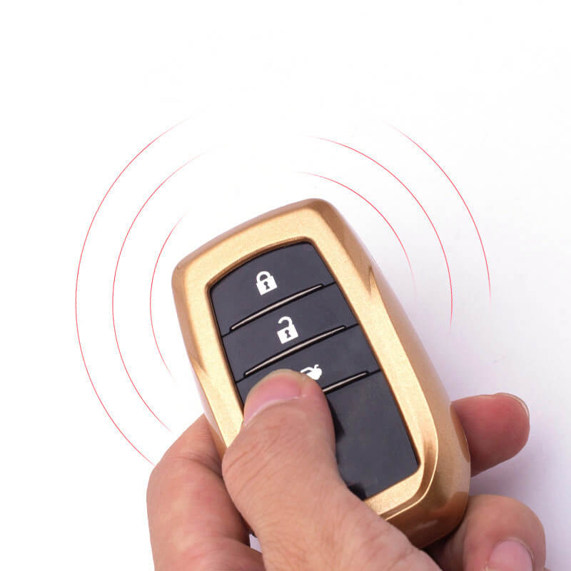 【トヨタ】ABSカバーメタリックカラーキーケース〔Eタイプ〕