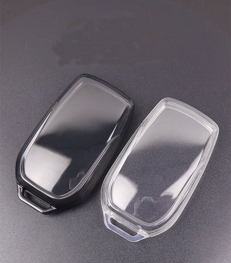 【トヨタ】バックル付きTPUスケルトンカバーキーケース〔Eタイプ〕