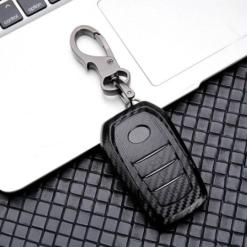 【トヨタ】バックル付きブラックキーケース〔Eタイプ〕