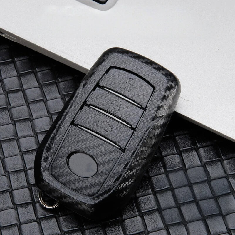 【トヨタ】バックル付きブラックキーケース〔Eタイプ〕