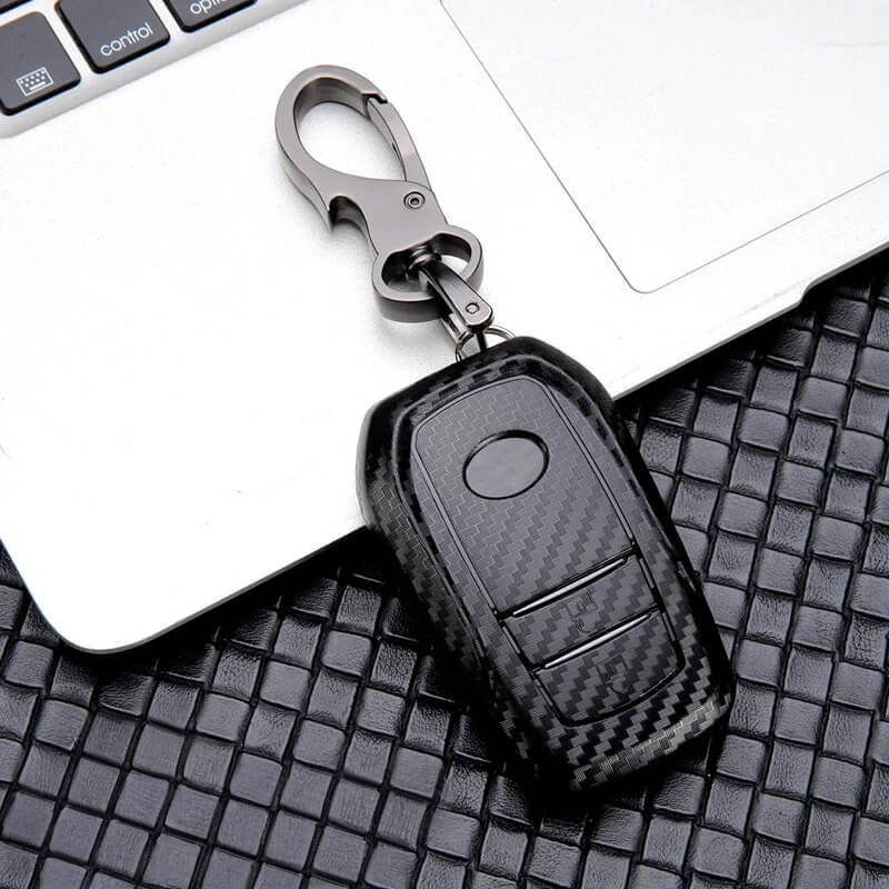 【トヨタ】バックル付きブラックキーケース〔Eタイプ〕