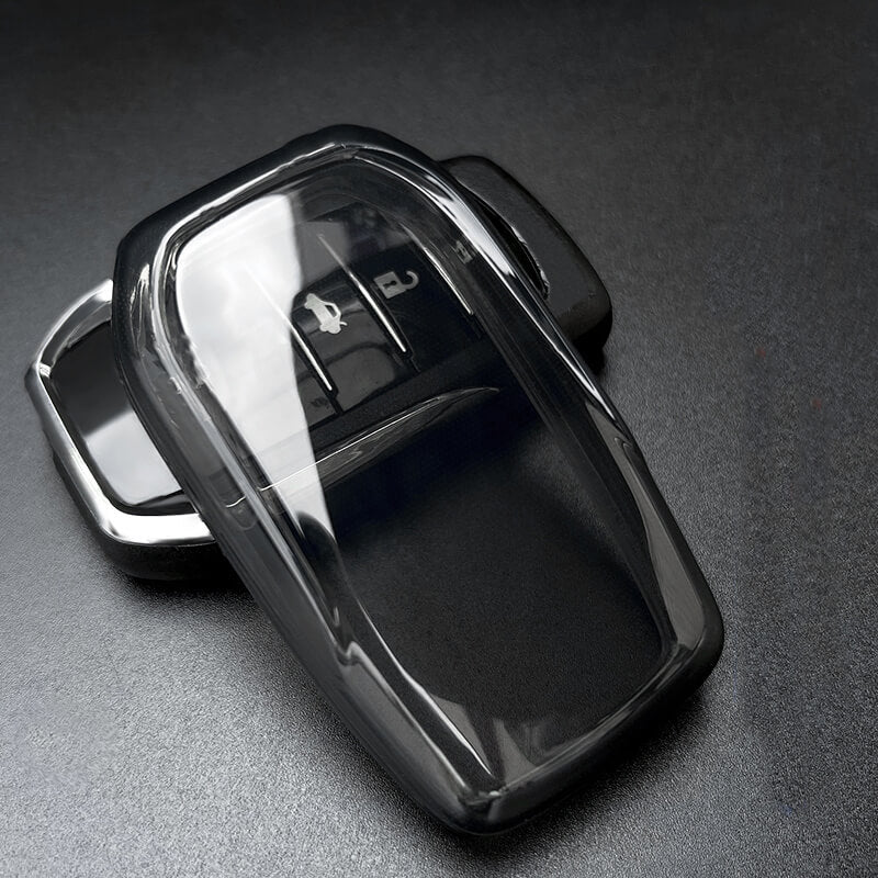 【トヨタ】シンプルクリアカバーキーケース〔Eタイプ〕